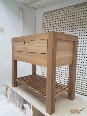 Quartersawn White Oak vanity