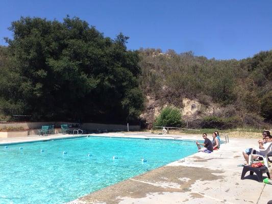 Amazing swimming pool for camp site.