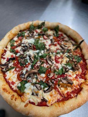 Veggie pizza