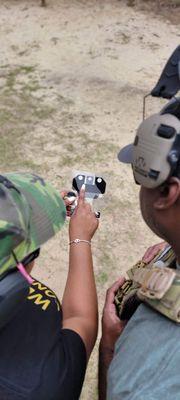 We offer our clients individualized coaching in marksmanship.