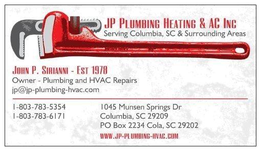 J P Plumbing Heating & Air Cond Svc