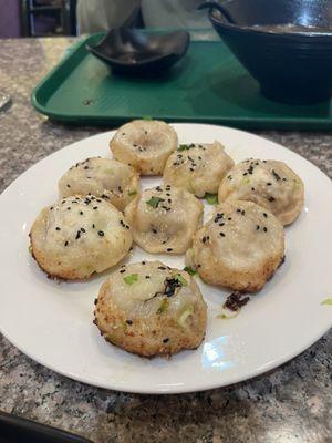 pan fried pork buns