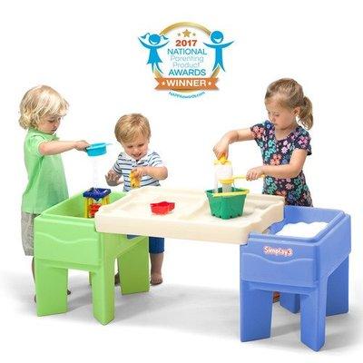 Simplay3 Kids Sand Water In & Out Activity Table, National Parenting Product Award Winner