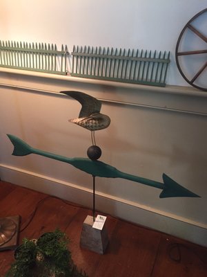 Shorebird weathervane