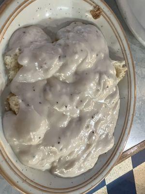 Biscuits and gravy