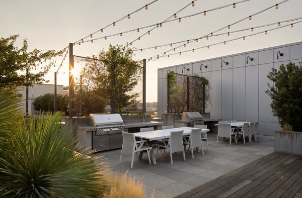 Fire up the grill and host a memorable cookout in our rooftop haven.