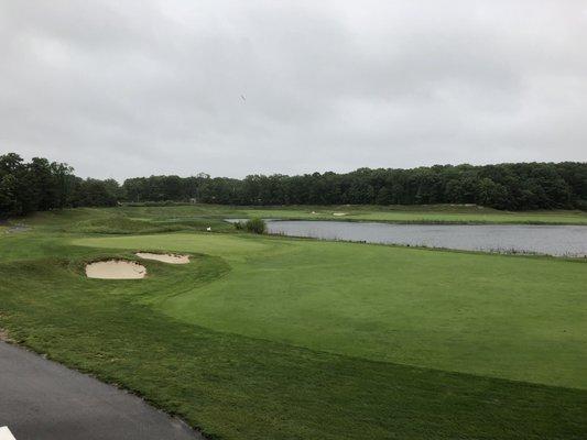 18th Green! Beautiful finishing hole.