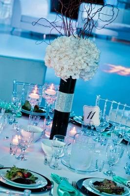 Beautiful affordable centerpieces.