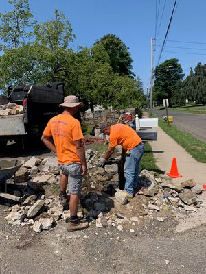 Stone Walls in Wallingford CT By Best Masonry CT