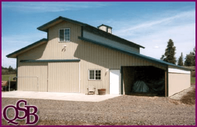 Horse Barn and equipment storage