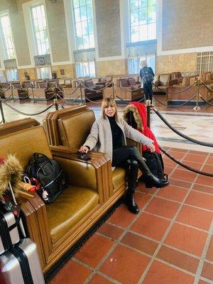 At the Union Station  Los Angeles , California