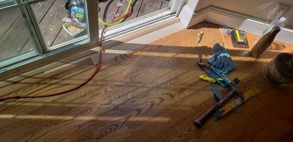 Flooring repair - Hardwood