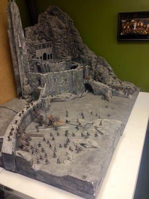 Someone made a Lord of the Rings Terrain! Neat!