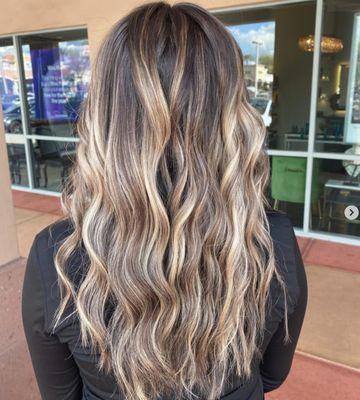 Balayage specialists so you can stay on trend! #balayage