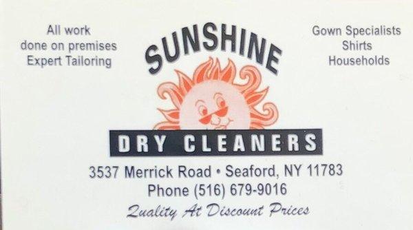 Sunshine Dry Clean