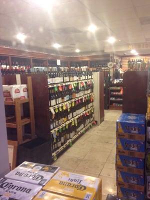 A Huge Wine Selection.