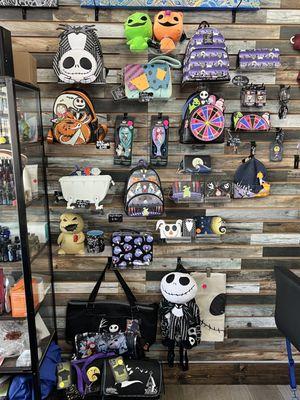 Nightmare Before Christmas Boutique wall