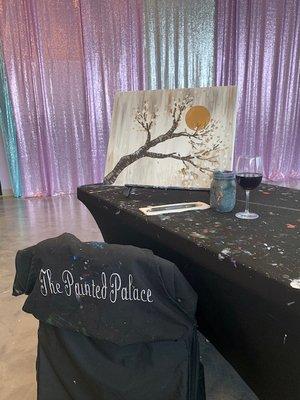 Paint and Sip at The Painted Palace