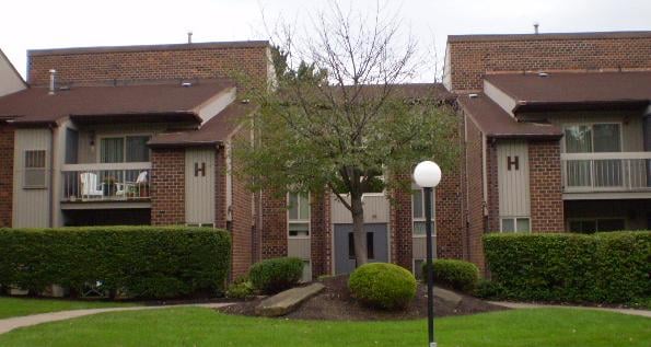 exterior shot of Treeview Apartments