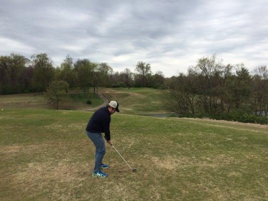 Back 9 par 3 in April