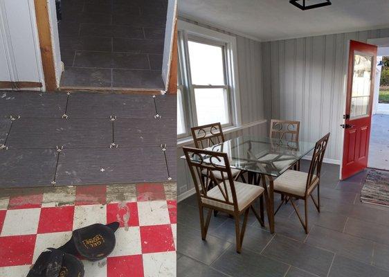 * BEFORE & AFTER * Sunroom Remodel *