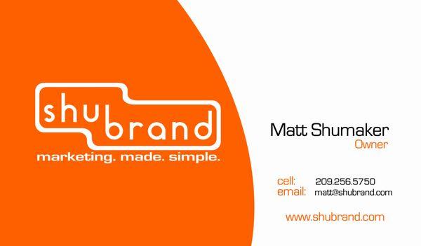 ShuBrand Marketing- Business Card