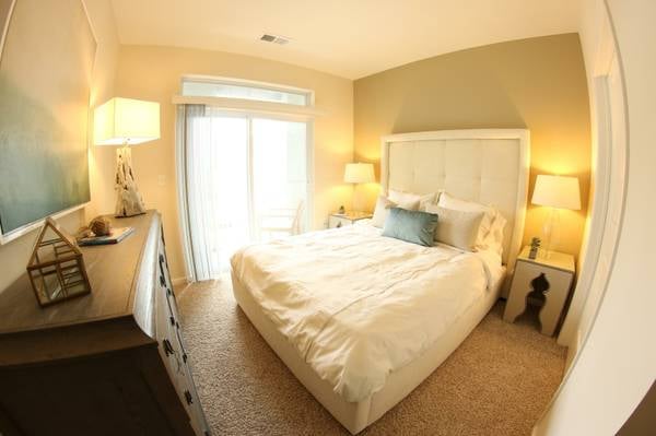 Bedrooms feature lush carpet & large walk-in closets!