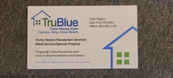 TruBlue Total House Care of Cypress