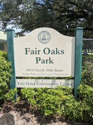 Fair Oaks Park, Tampa