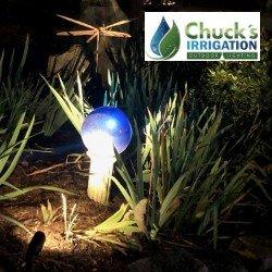 Lighting installation by Chuck's Irrigation & Outdoor Lighting, LLC.