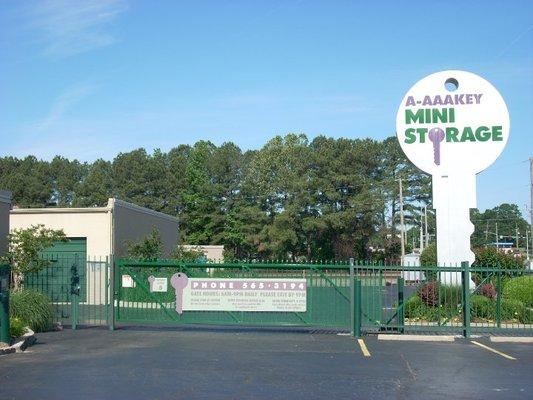 Gate & Street Sign