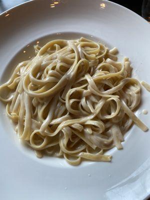 Fettuccine Alfredo. So good