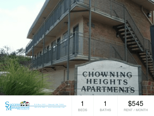 Edmond Oklahoma apartments near university