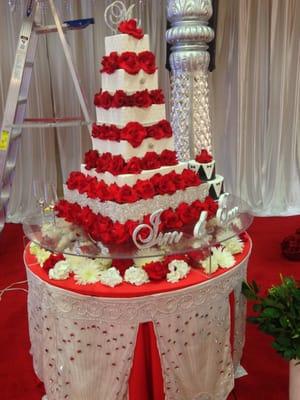 Wedding cake decor