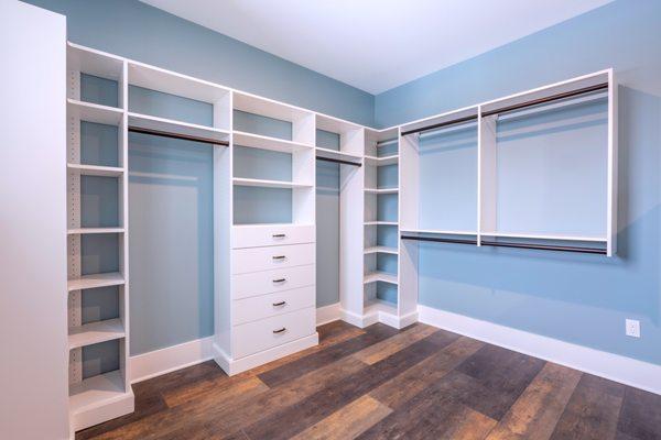 Large Open Space Closet Area With Ample Hanging Space