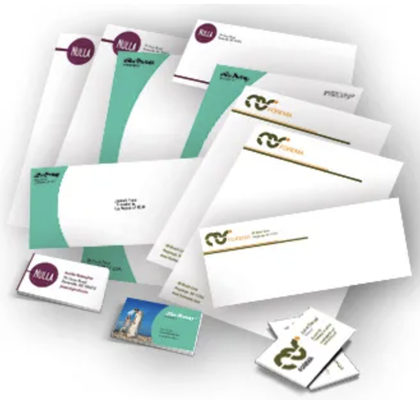 Stay in touch with colleagues, clients, partners and stakeholders with stationery that reflects your unique brand.