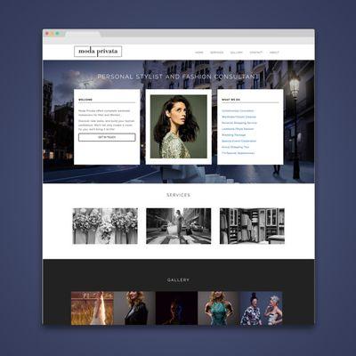 ModaPrivata.com - web design and development