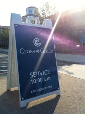 Cross of Grace sign