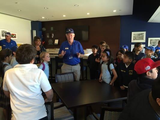 Fourth grade field trip to Dodger Stadium and Olvera Street, March 2015