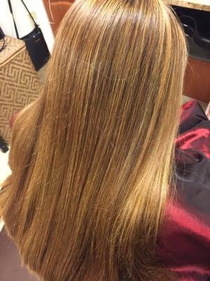 Sun kissed highlights!