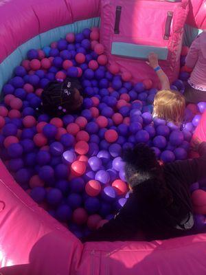 The Ball Pit with the nieces in it  04/16/22 #TheBiggestBounceHouseOfAmerica