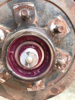 Don't forget to remove and replace your Rv bearings.