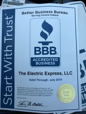 Now BBB Accredited.