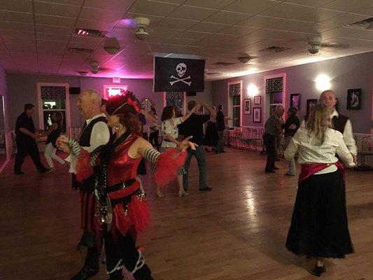 Monthly social--pirate theme