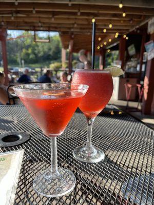 Cosmo & Strawberry Daiquiri