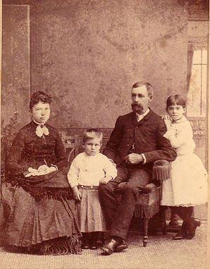 Dora and Earl Granger with 2 of their 7 children.