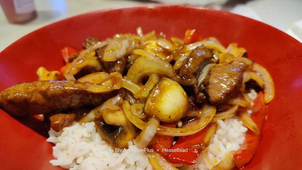 beef rice bowl