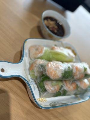 Summer Rolls (goi Cuon) shrimp only