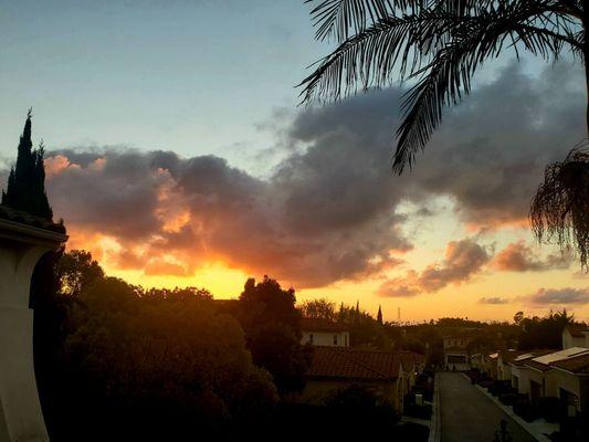 Sunset over Verrazzano