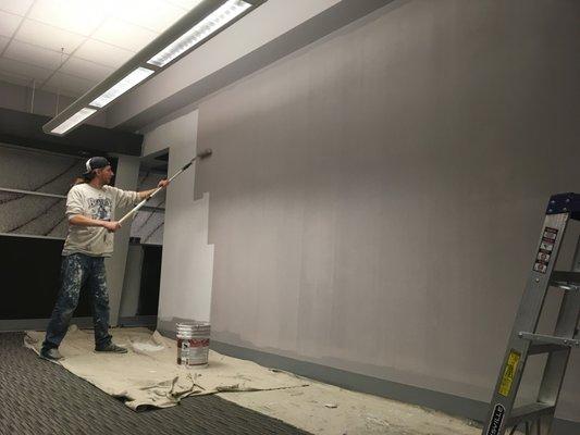 Have a commercial space or office to be painted? We've got that covered too!